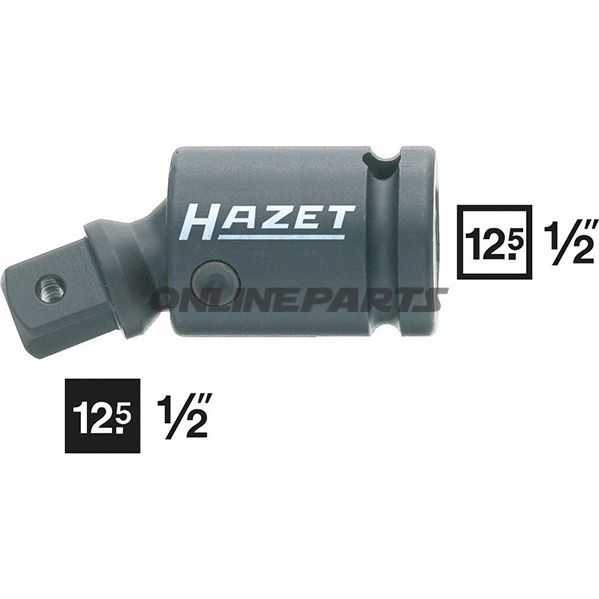 Articulated 1/2 Jointfor Impact Wrenches
