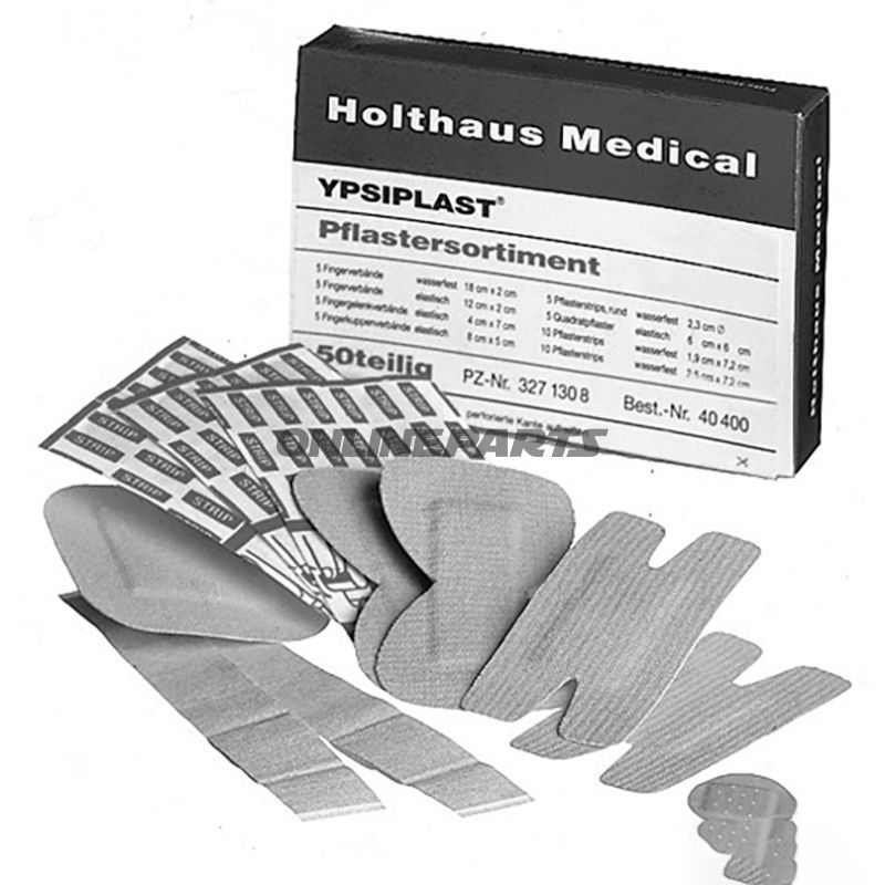 First Aid Plaster Assortment50 Pieces