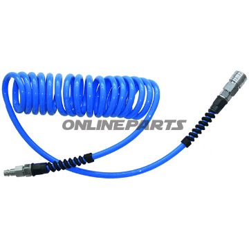 Spiralschlauch Pu 12X8 6 Mmit Kupplung Und Nippel