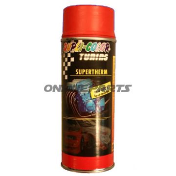 Dupli Color Supertherm High Temperature Paintred 400Ml - Up To 300 Deg C