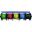 Cable Reel Wall Bracketfor 5 Reels (Not Included)