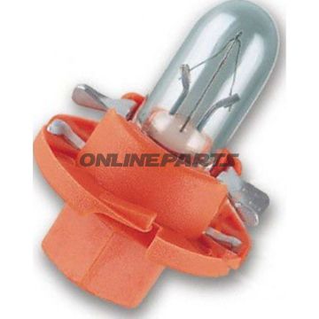 Bulb 12V1.12W Bx8.4Dorange Base Base