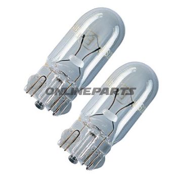 Bulb 12V5w W2.1X9.5D Twin Blister Packmq 1593649 Altn 1590322