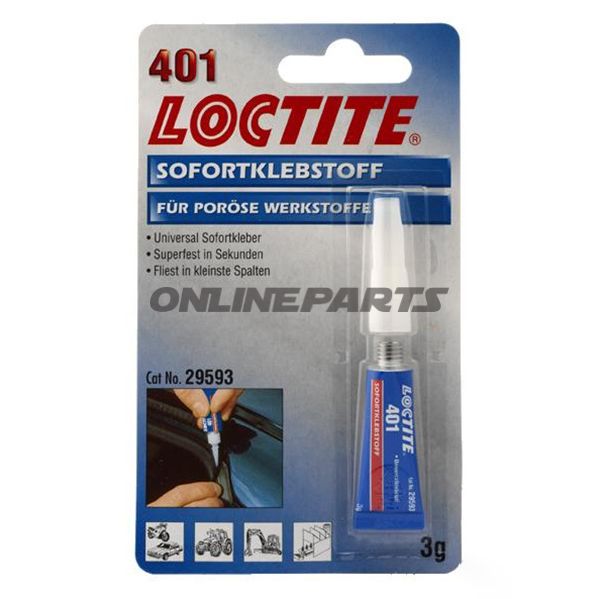 Loctite 401 Instant Adhesive3 Gram Blister Pack See Also 5579081