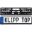 License Plate Amplifier 520X110klipp Top4 O Werbung Black