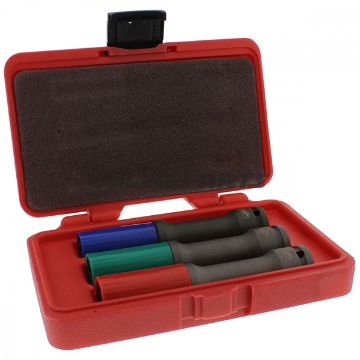 Kraftnuss Kit 6Kt 1/2 3 Tlg Jmpummantelt 17, 19, 21 Mm