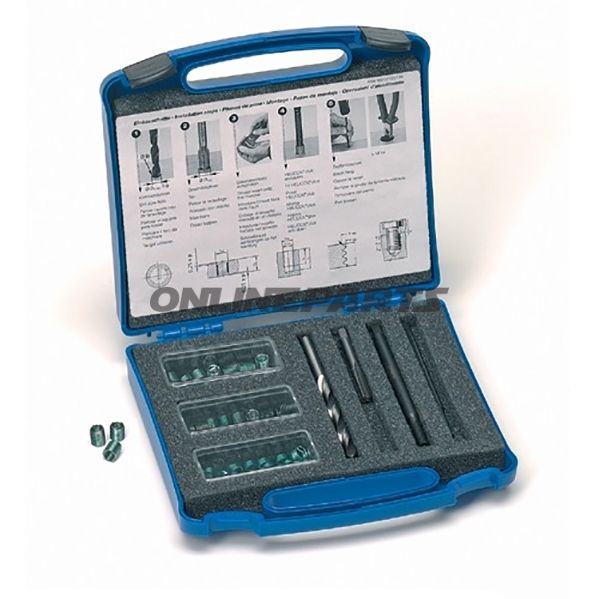 Helicoil Plus Repair Kit M6 X 1.0Inserts Drills Taps Included