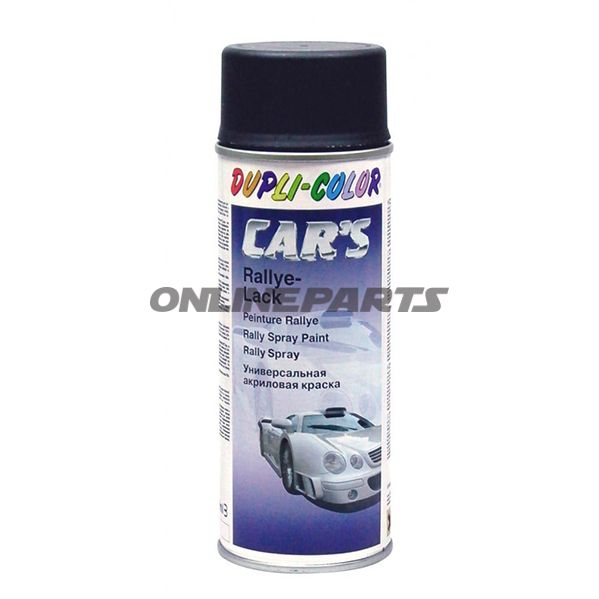 Dupli-Color Rally Spray Paintsatin Black