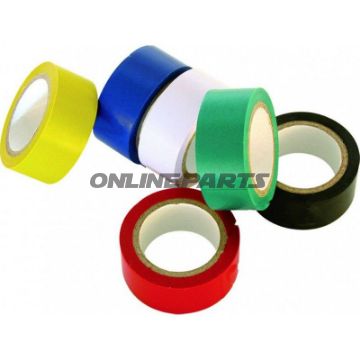 Insulation Tape 5M Set6 Rolls Various Colours