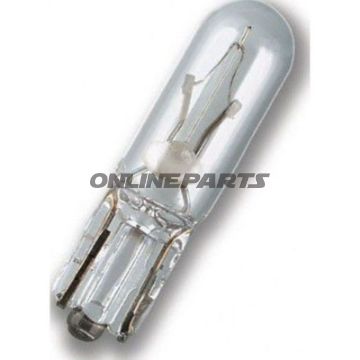 Bulb 12V2.3W W2x4.6D Glassjmp 1590201