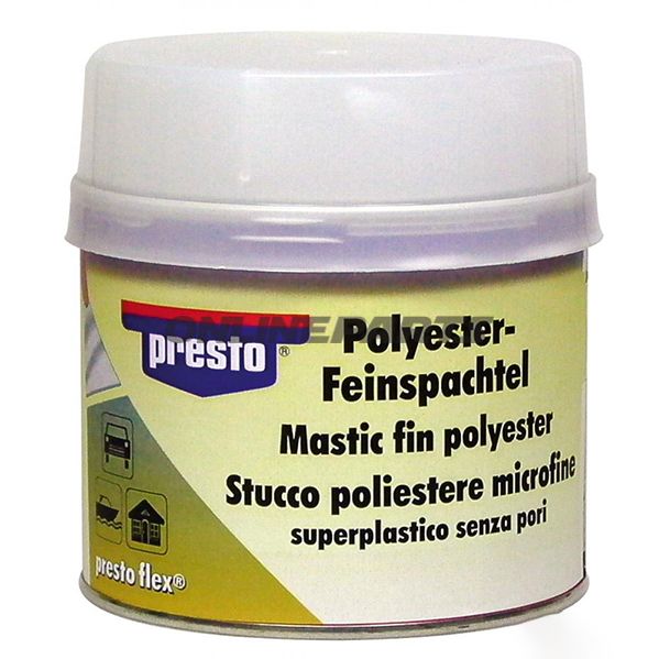 2K Feinspachtel Weiß 1000Gpoly Mit Härter Prestoflex
