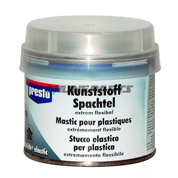 2K Spachtel Plastic 250Gblack M Haerter Prestoelasti