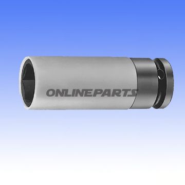 Kraft-Stecknuss 6 Kant 1/2 Zoll 21 Mm Jmpummantelt Length 85 Mm