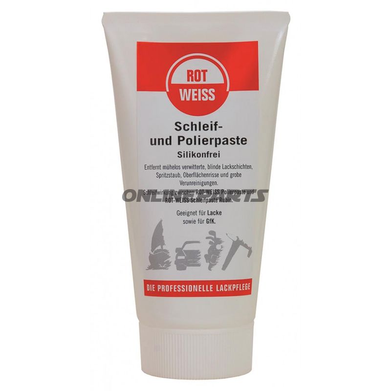 Schleifpolierpaste 150 Mlred-White Schwamm 5531314