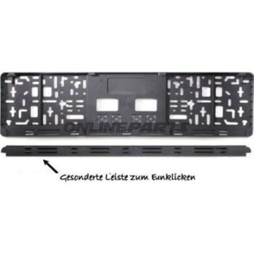 License Plate Amplifier Schwarz