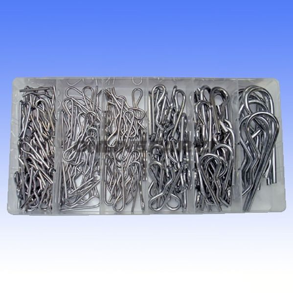 R Clip Assortment150 Pieces - 6 Types