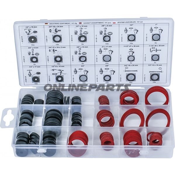 Sealing Ring Sort 141Tlg