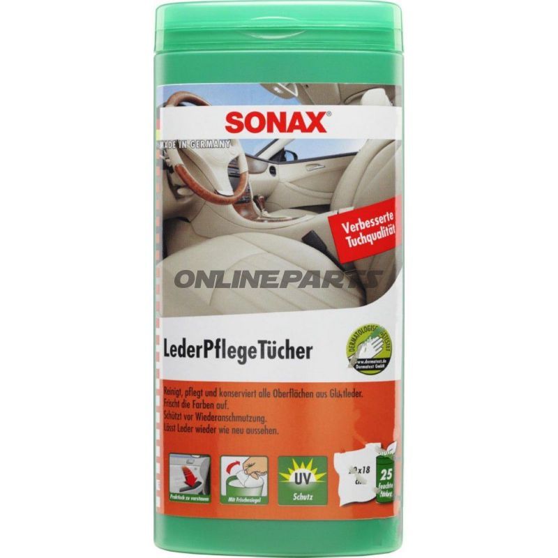 Leather Care Tuecher Boxson Cont 25Stck