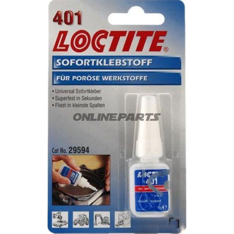 Loctite 401 Instant Adhesive 5Gblister Pack