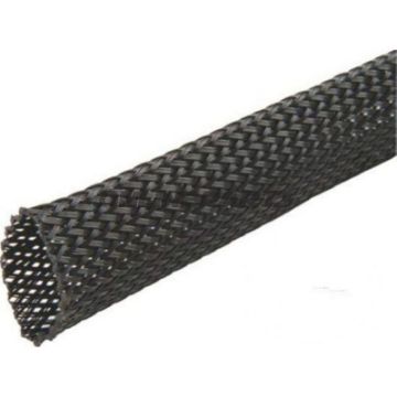 Geflechtschlauch Black 20X29cont 5M Aufweitrate 1:2