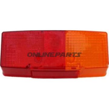 Hella Rear Lens Yellow/Redtail/Brake/Indicator