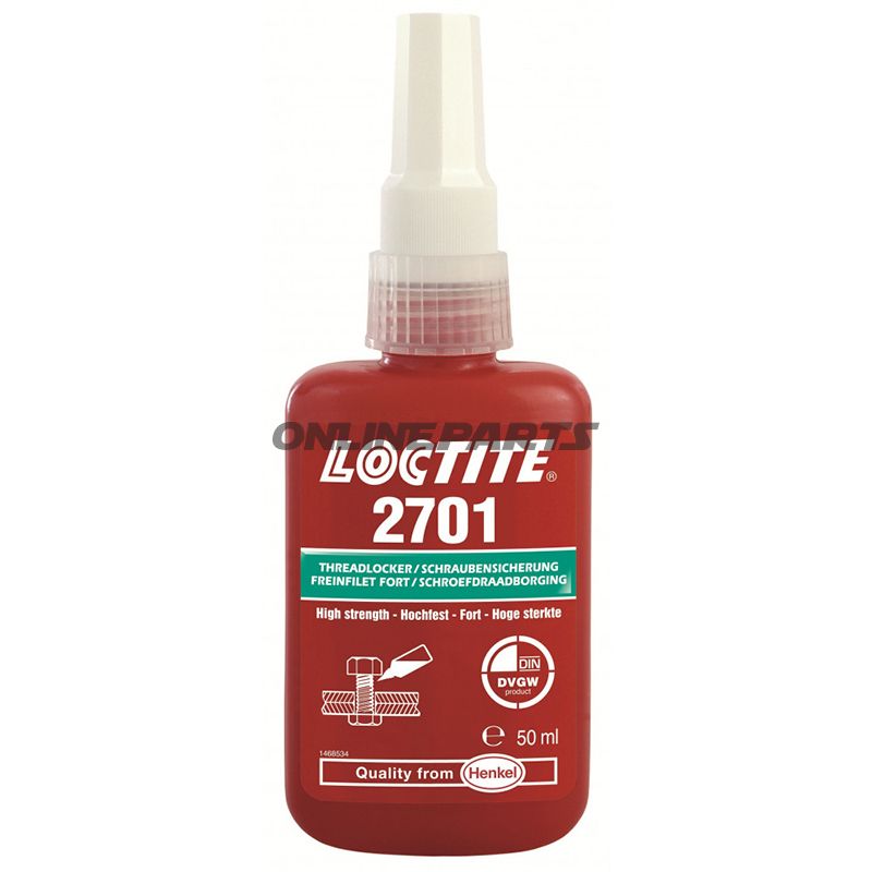Loctite 2701 Thread Lock 50Mlsee Also 5579057