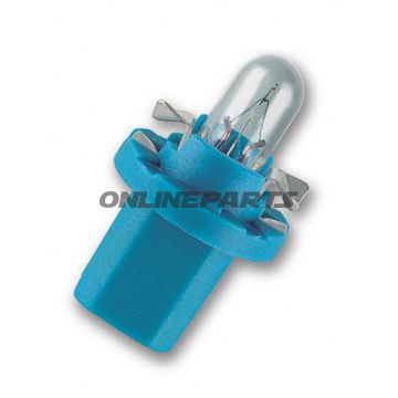 Bulb 12V1.2W Bx8.5Dbase Light Blue