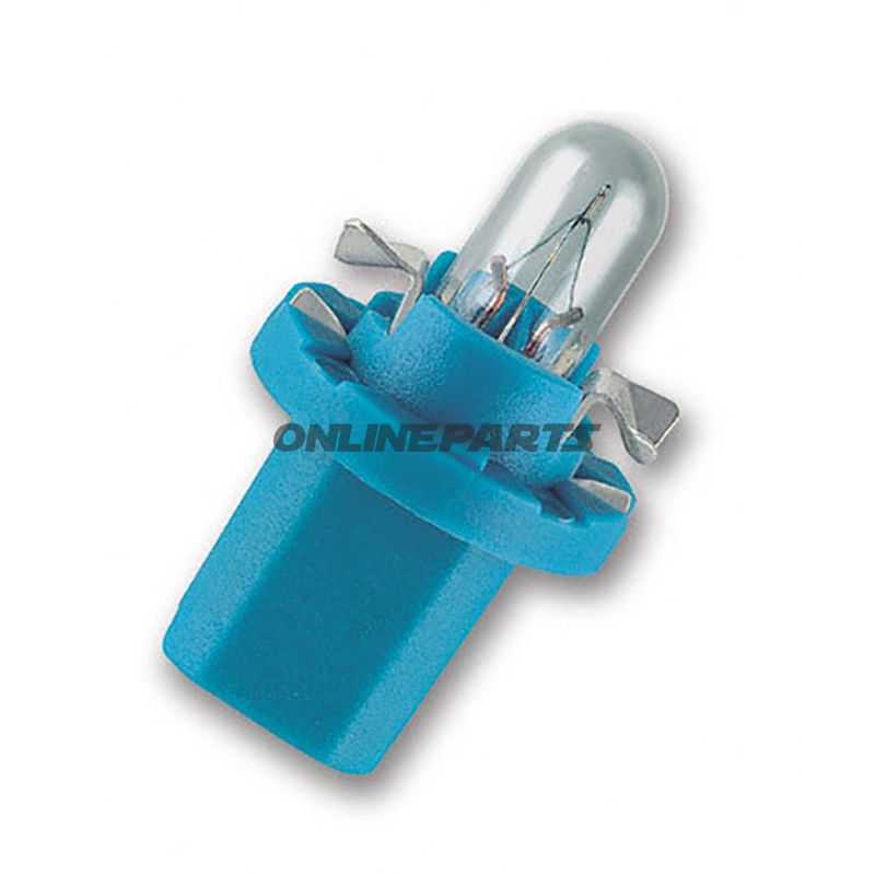 Bulb 12V1.2W Bx8.5Dbase Light Blue