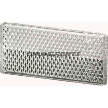 Hella White Reflectorself-Adhesive
