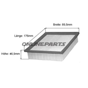 Air Filter Lx152