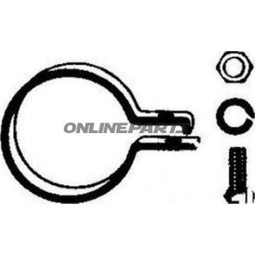 Silencer Clamp 50.5Mm