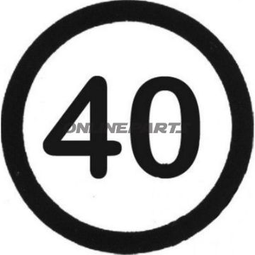 Km-Sign 200Mm Fol. 40