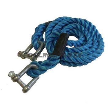 Tow Rope Polypropolene <4000Kgpolypropylen-4000 Kg Mit Schäkel