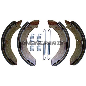 Brake Shoes Rear Set Peitz 230X40r 234-76 / W 34 Rs