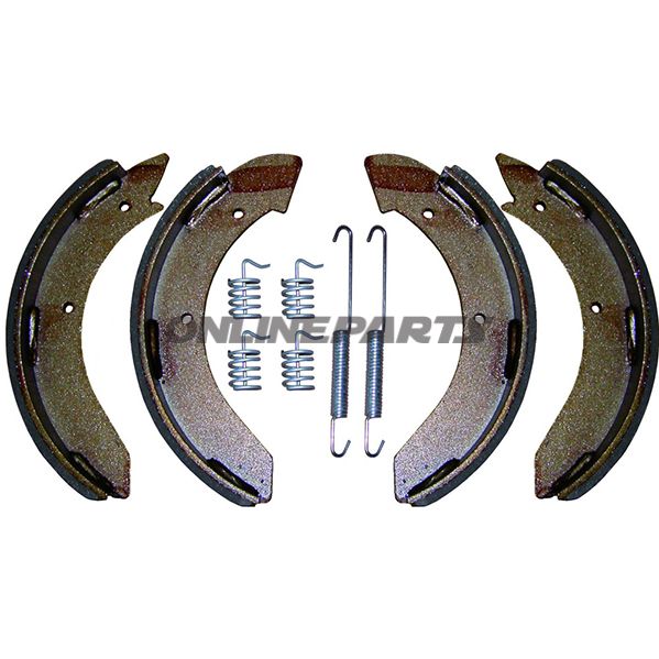 Brake Shoes Rear Set Peitz 230X40r 234-76 / W 34 Rs