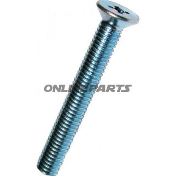 Screw Countersunk M6x20 Din 965 Plated Steelphillips Pack 100 Pieces