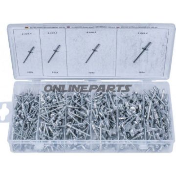 Blind Rivet Assortment 400 Pieces