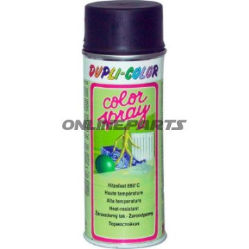 Paint Spray Black 690C 400Mlhitzefest Matt