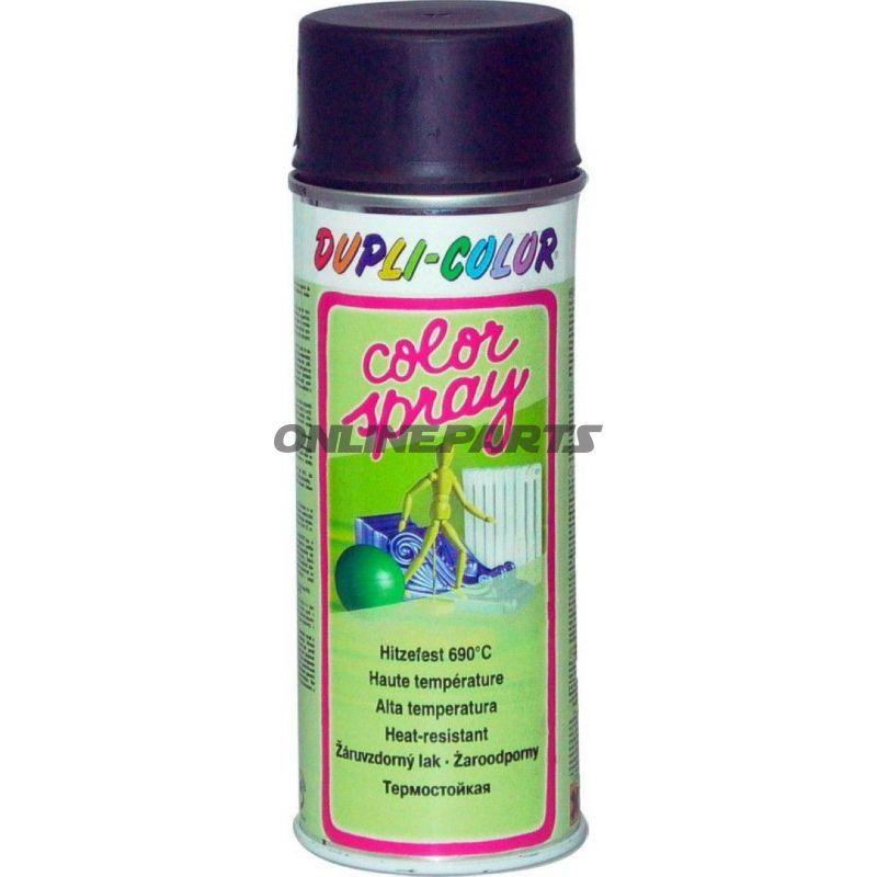 Paint Spray Black 690C 400Mlhitzefest Matt