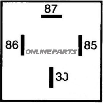 Hella Open Relay 4-Pole 12V