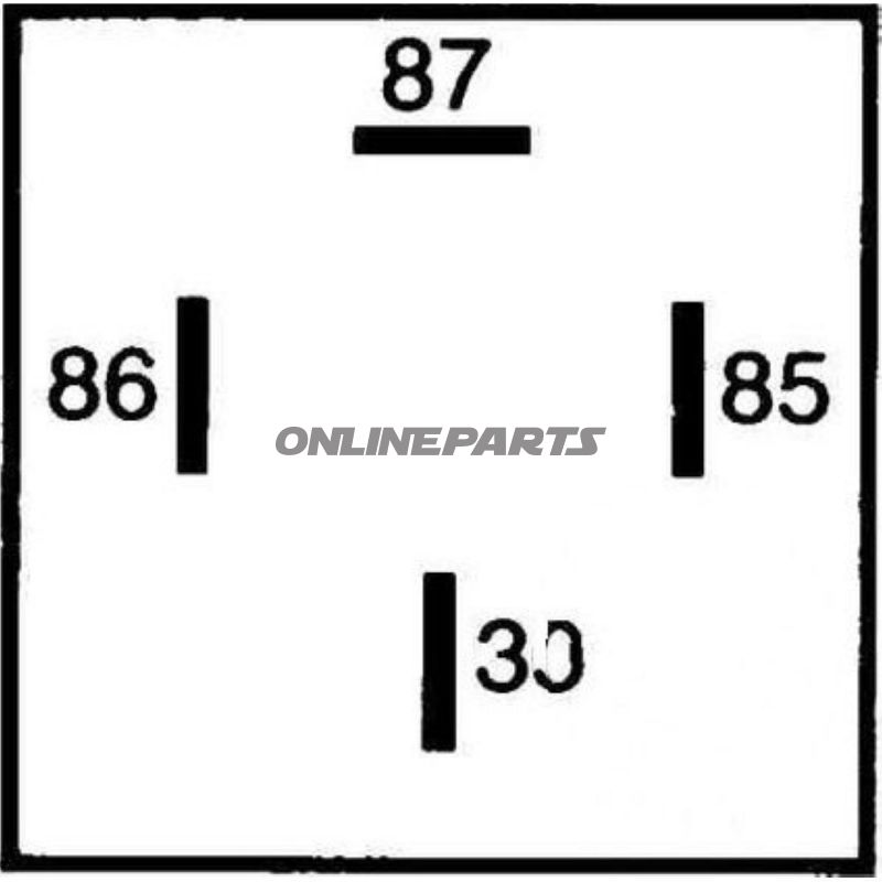 Hella Open Relay 4-Pole 12V