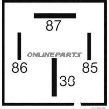 Mini Relay 70A 12V4-Pole
