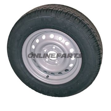 Wheel Trailer 6.00X10 Completemit Reifen 195/50B10