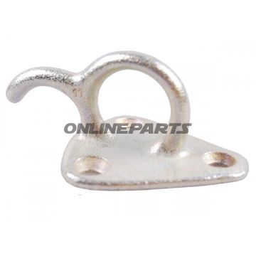 Tarpaulin Hooks Mit Ring Galvanizedgrundplatte 45 X 50 Mm