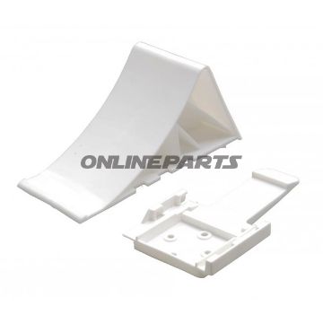 Wheel Chock With Holderwhite