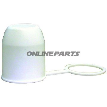 Ball Cap Whitemit Schlaufe