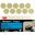 Schleifblue Trizact 466Lafinesse It Cont 100 Pcs