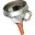 Tin Funnel With Brass Filter & Removable Spout160mm