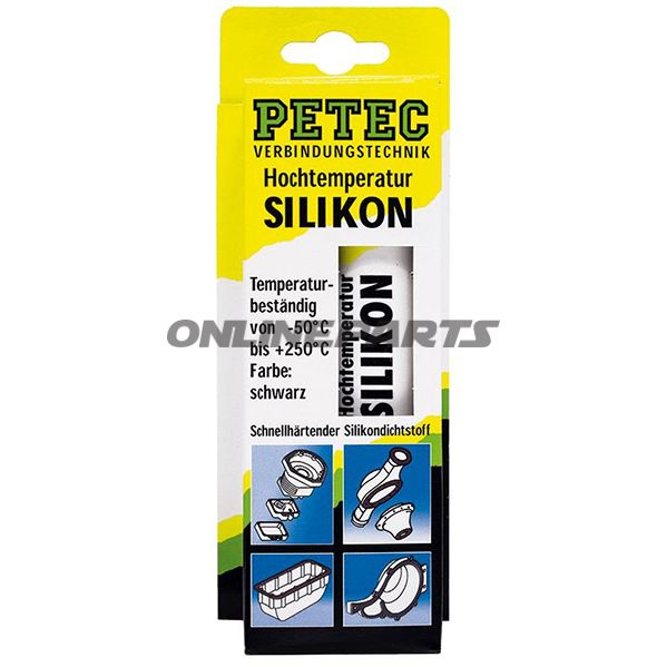 Petec High Temperature Silicone Instant Gasket 80Mlred - See Also 5576558