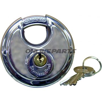 Round Lockwith Two Keys